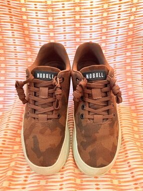 NOBULL Women’s/Men’s Brown Camo Canvas Trainer